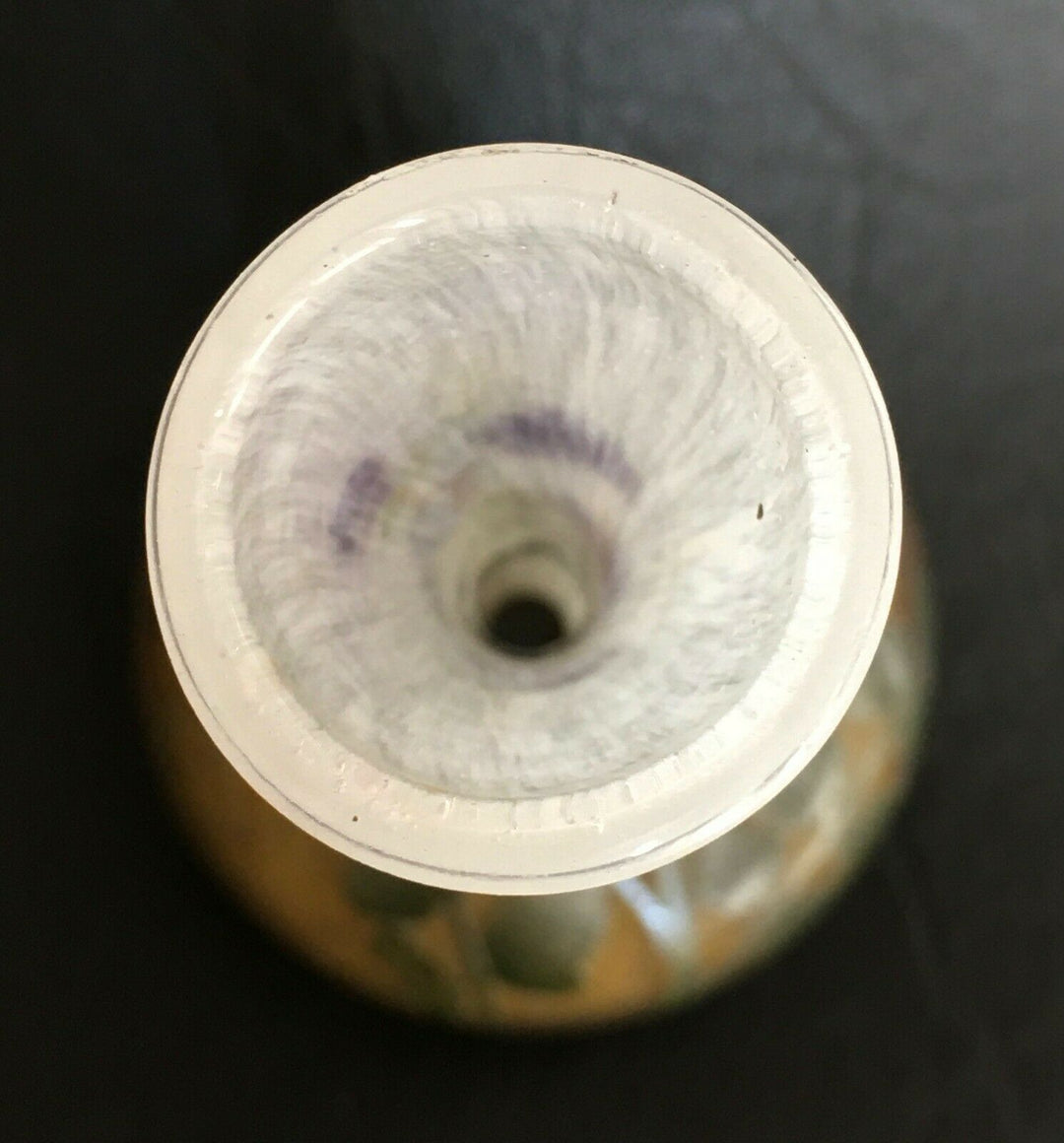 ドーム兄弟(DAUM NANCY)大根の花のくびれ型花瓶 1900年代