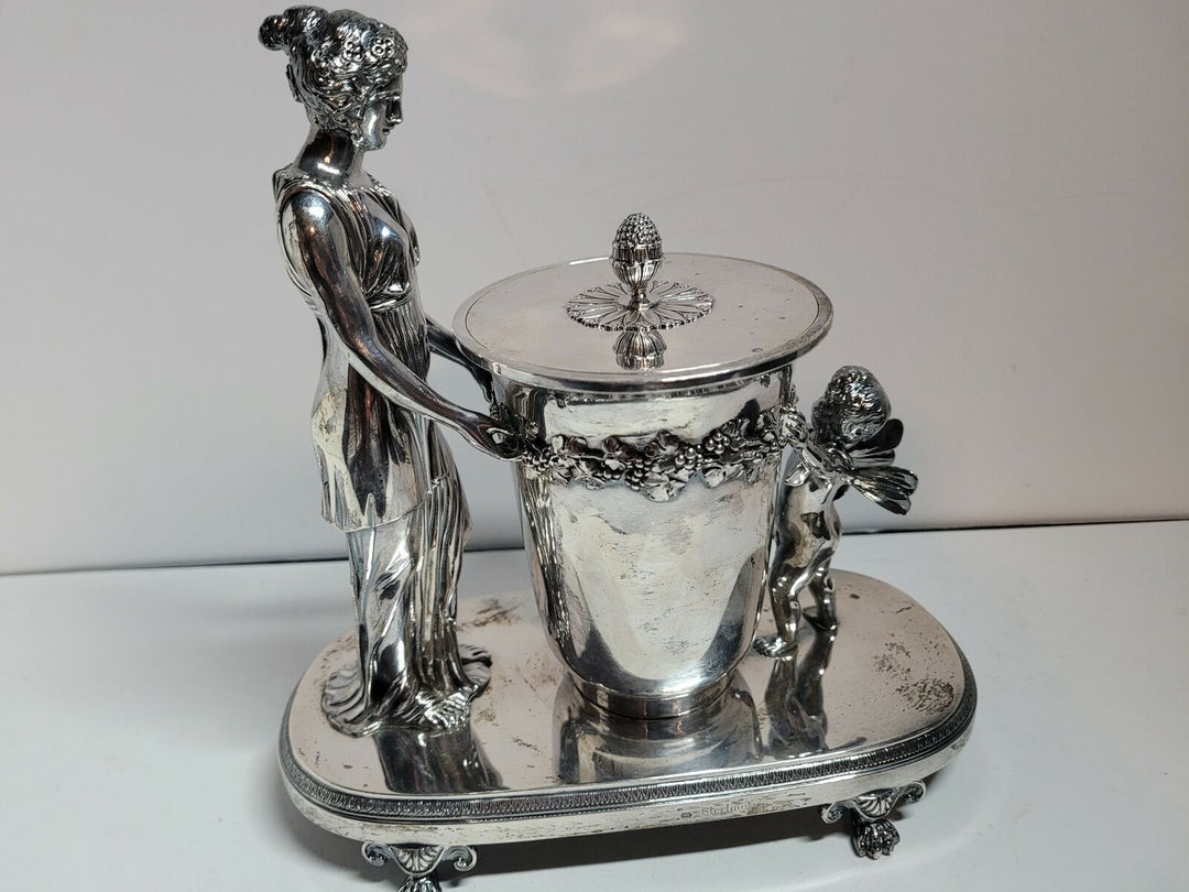 オディオ　パリ　シルバー　マスタードジャー