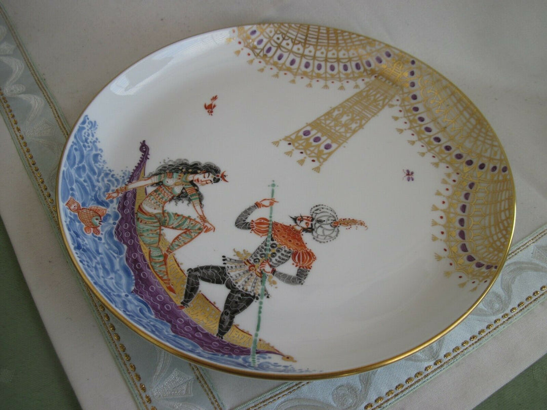 Schöner Meissen Wand-Teller in Dekor 1001 Nacht