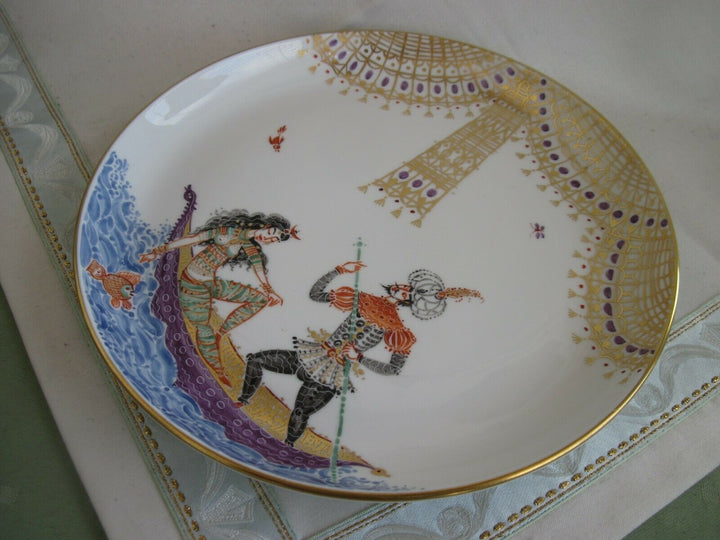 Schöner Meissen Wand-Teller in Dekor 1001 Nacht