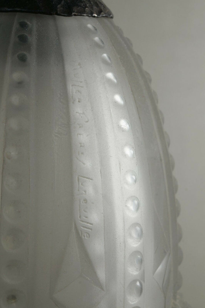 MULLER FRERES : pair FRENCH 1930 ART DECO LAMPS ..... lamp 1925 France degue era