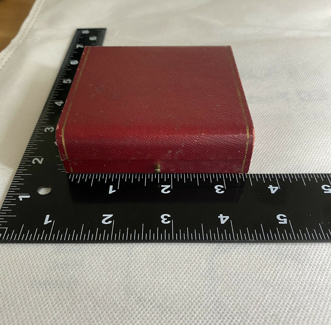 Harrods Of London Vintage Jewellery Box Brooch Box Jewelry Case Harrods
