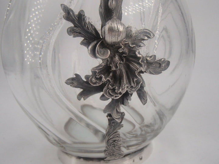 Cardeilhac belle ewer in solid silver and vermeil king post minerva louis xv