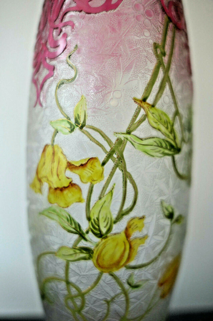 バカラ（Baccarat） エグランチエ花瓶 アールヌーヴォー