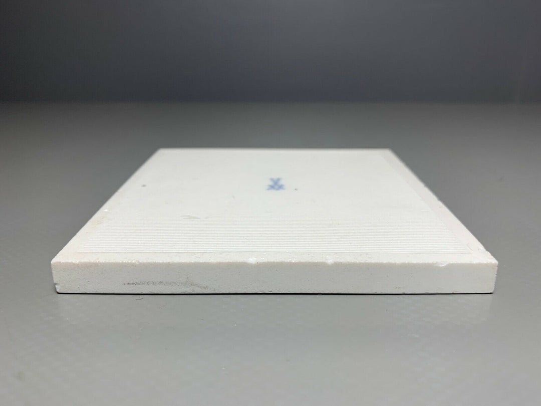 SELTENE MEISSEN FLIESE KACHEL HIRSCH WILDMALEREI NACH RIDINGER 10x10cm 1.WAHL
