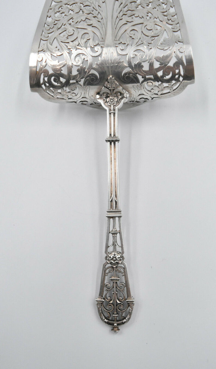 PUIFORCAT Antique French Sterling Silver Asparagus Server PELLE A ASPERGE ARGENT