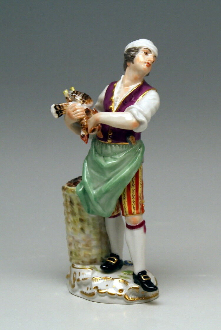 MEISSEN マイセン FIGUR PARISER AUSRUFER HÜHNER VERKÄUFER CHICKEN SELLER MNR: 60244