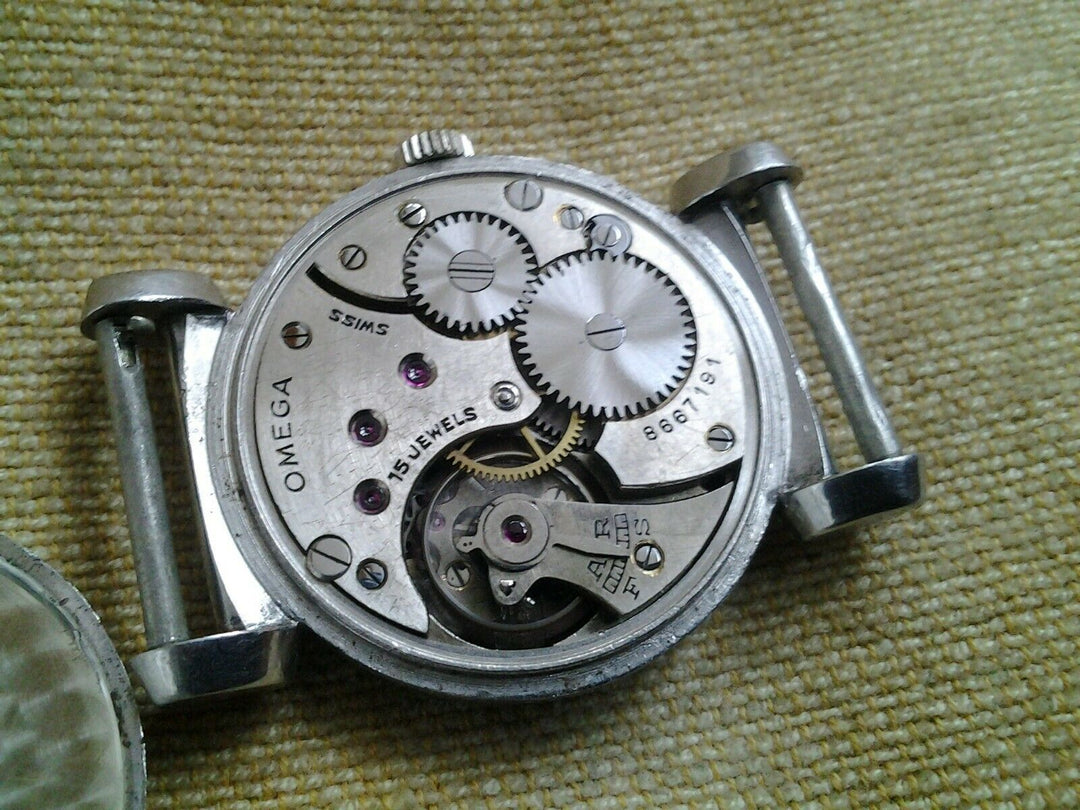 Omega 26.5 Sob t2 scarab crab art deco vintage 1937