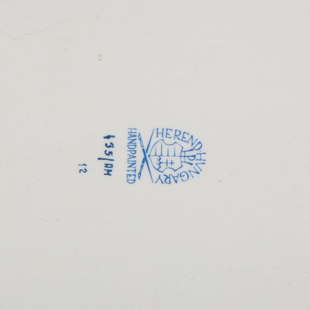 ヘレンド アポニーオレンジ サービングトレイ – アンティークテーブル