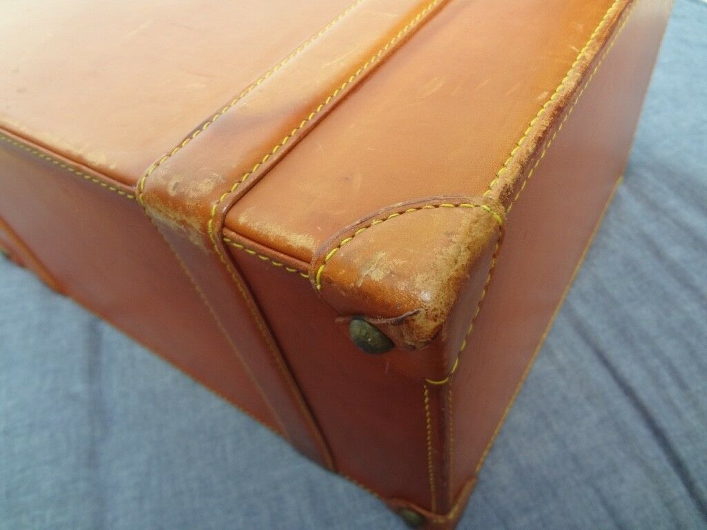AUTH LOUIS VUITTON SPO Doctor Bag Travel Case Hand Bag Caramel Nomade