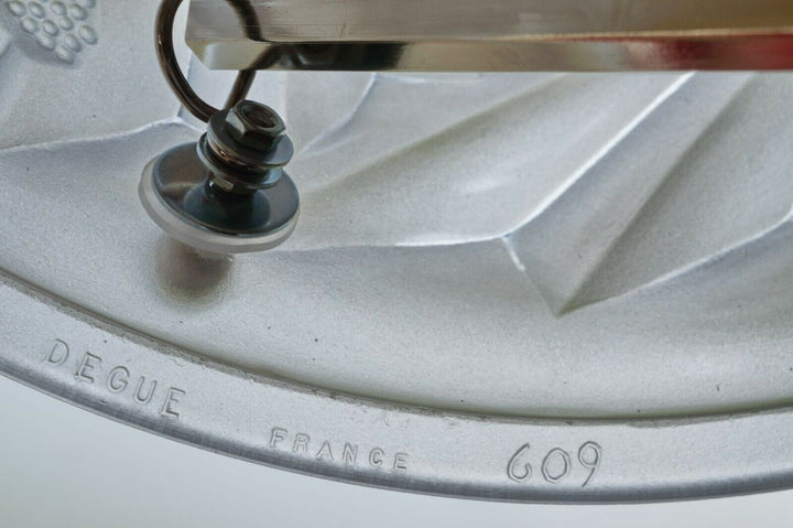 HUBENS & DEGUÉ : FRENCH 1930 ART DECO CHANDELIER .. pendant 1925 lamp muller era