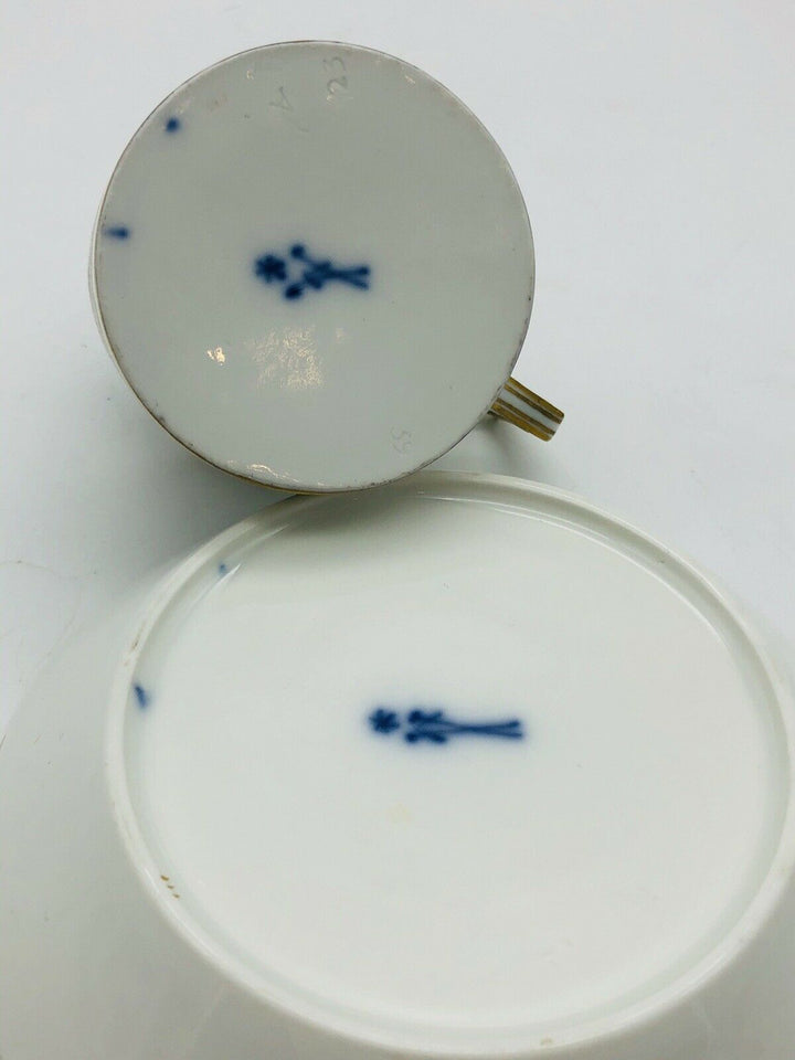 Antike Meissen Watteau Sammeltasse Marcolini um 1780