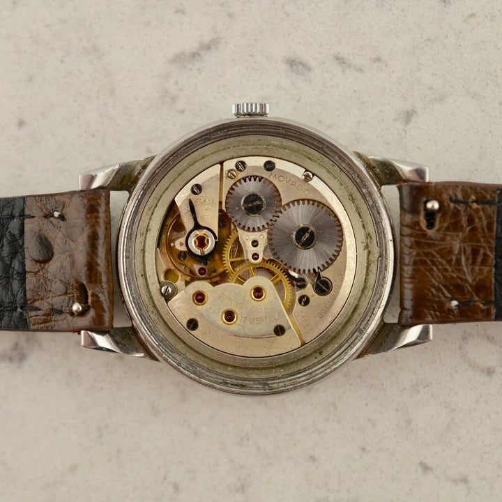 1950年　モバード腕時計 ヴィンテージ　カラトラバ　腕時計(参考番号：18629)(cal.261A)ステンレススチール製