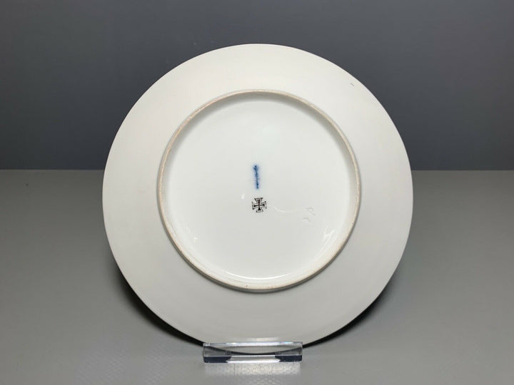 KPM BERLIN TASSE UT FRIEDRICH II ZU PFERD SCHATTENRISSMALEREI GUTER ZUSTAND 1915