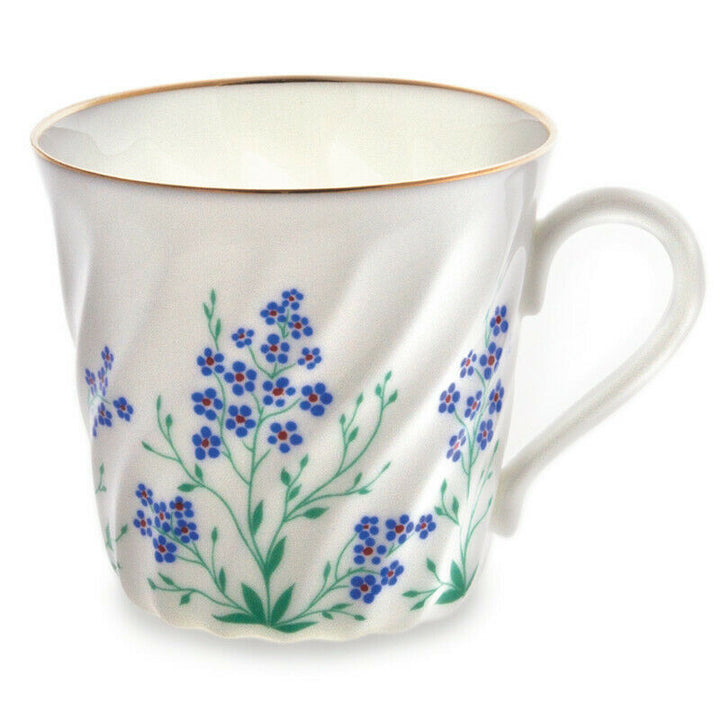 By the Brook Bone China Coffee Cup & Saucer by Lomonosov Imperial Porcelain LFZ