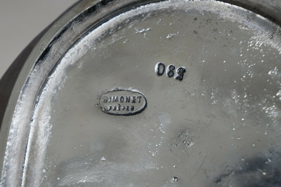 SIMONET FRERES : a pair exceptional French 1930 art deco wall sconces ... France