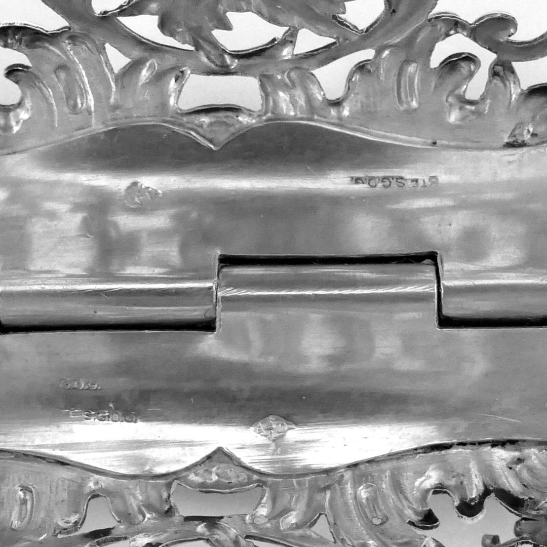 Debain French All Sterling Silver Asparagus Sandwiches Grip Art Nouveau