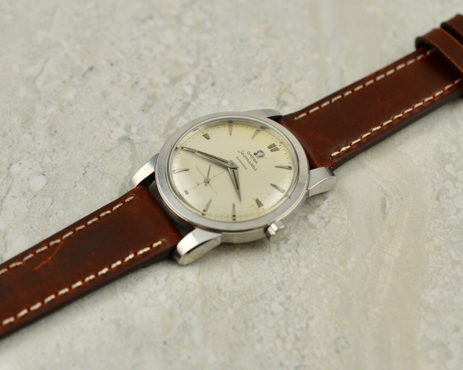 Vintage C.1954 Omega Seamaster Automatic ref.2576-8 cal Ω 344