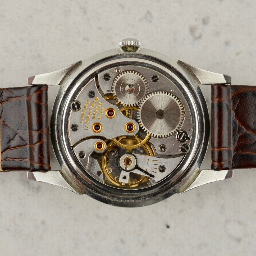 1960年　ヴィンテージ ロンジン カラトラバ　腕時計 参考番号7111-1 cal.12.68z　スチール製