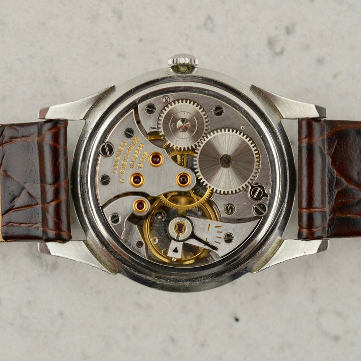 1960年　ヴィンテージ ロンジン カラトラバ　腕時計 参考番号7111-1 cal.12.68z　スチール製