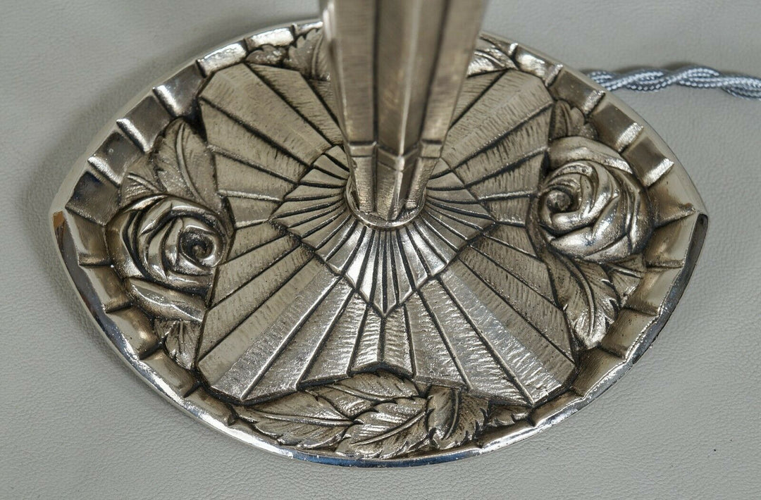 PIERRE GILLES : pair of FRENCH 1930 ART DECO LAMPS ....... lamp degué era france