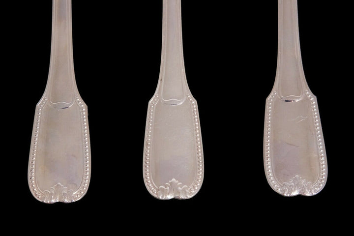 CHRISTOFLE CARDEILHAC French Sterling Silver Flatware In CHEST JOUBERT 138 PS