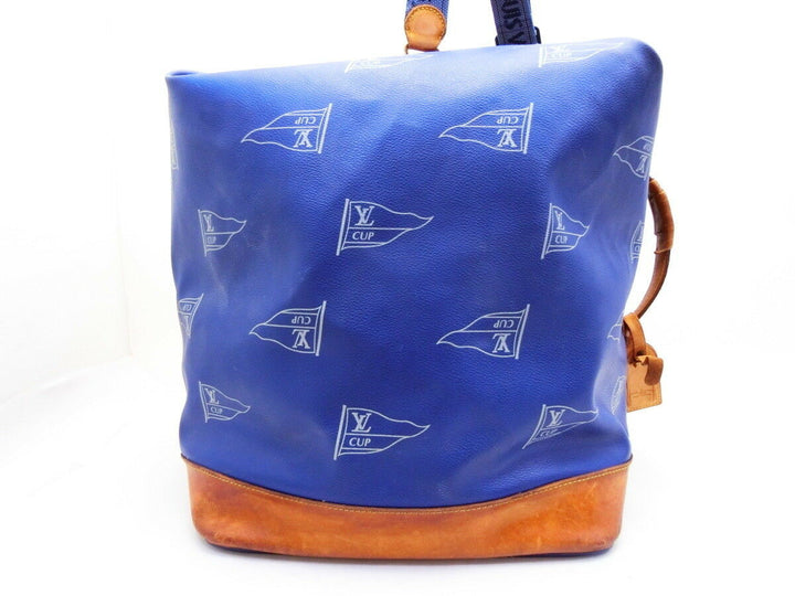 AUTH LOUIS VUITTON CUP 1992 BOSTON BLUE SAC MARIN LUGGAGE TRAVEL BAG LV36