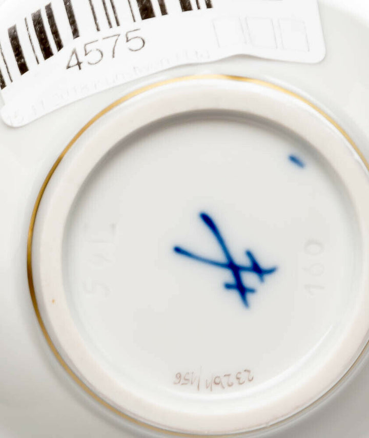 Milchkanne Garbemuster mit Kante Meissen Neuer Ausschnitt Modell 00762 1. Wahl