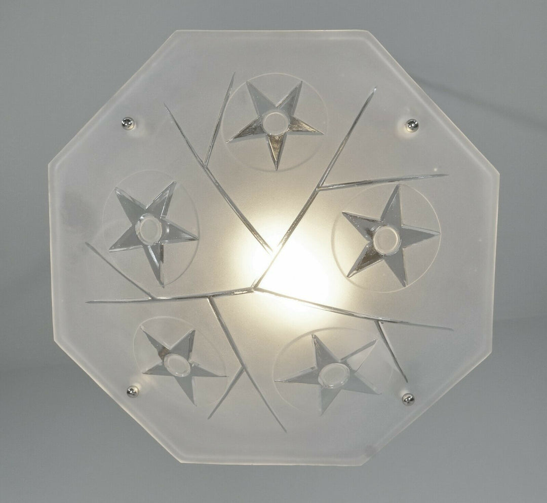 DEGUE : LARGE FRENCH 1930 ART DECO PENDANT CHANDELIER ... lustre lamp muller era