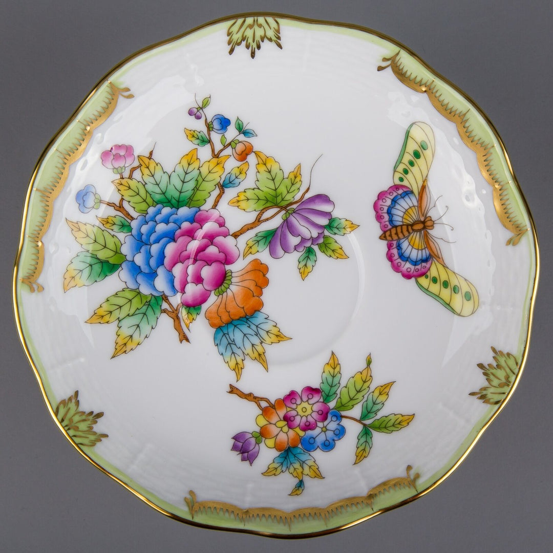 ヘレンド　クイーンヴィクトリア　ティーカップ＆ソーサー