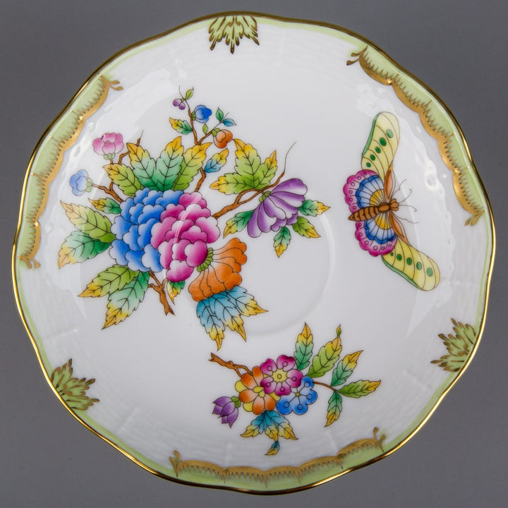 ヘレンド　クイーンヴィクトリア　ティーカップ＆ソーサー