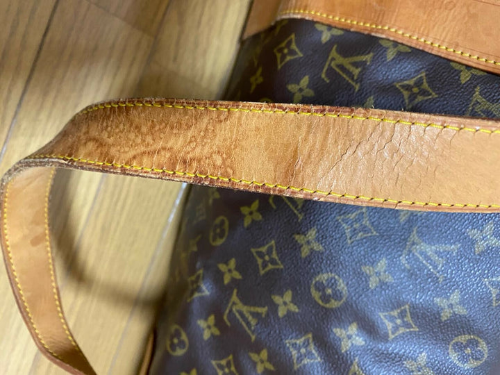AUTH LOUIS VUITTON MONGRAM Vintage CANVAS SAC POLOCHON DUFFLE BAG