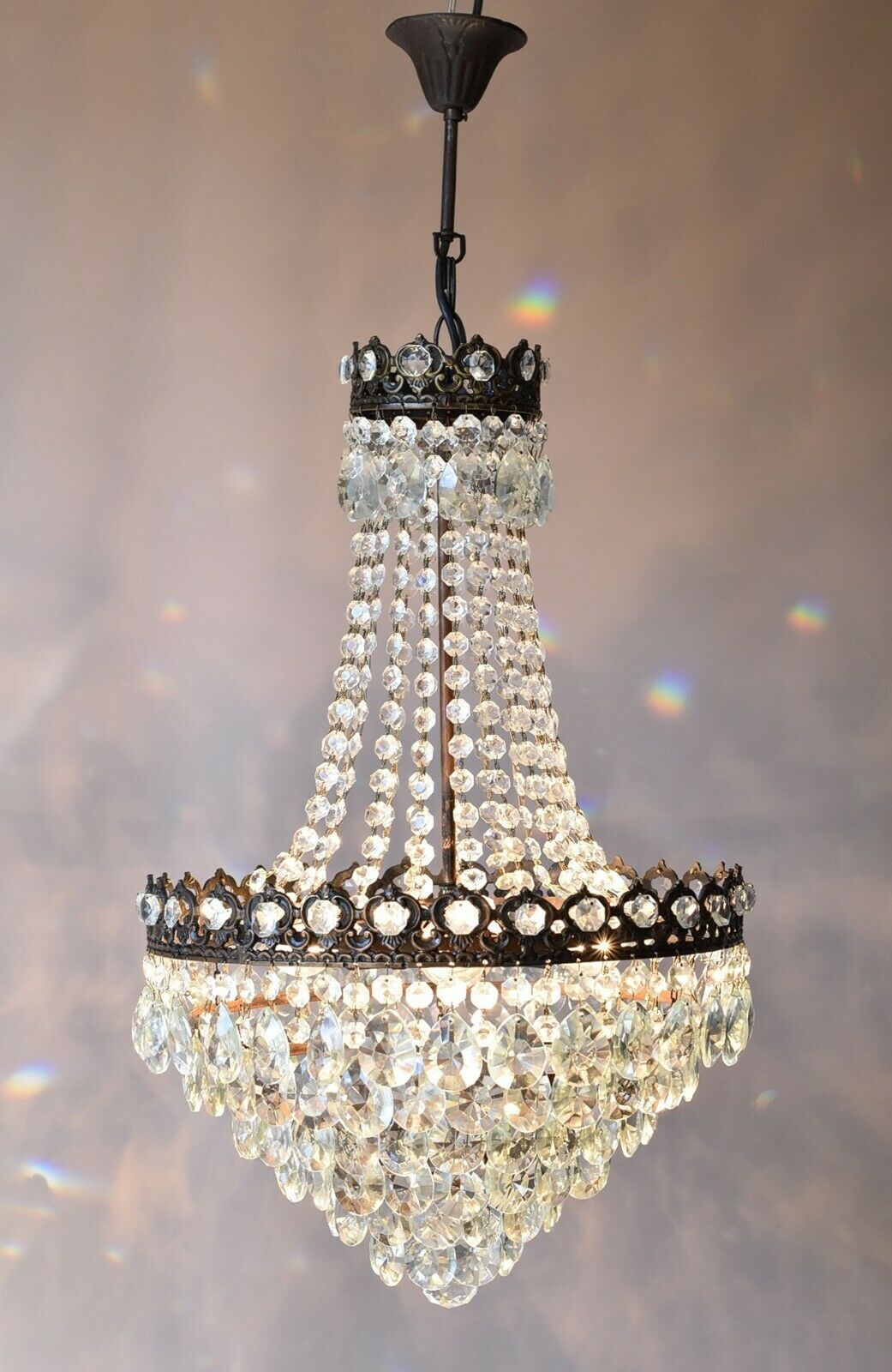 Antique/ Vintage Home Lighting Chandelier Living Room Ceiling Light French Lamp