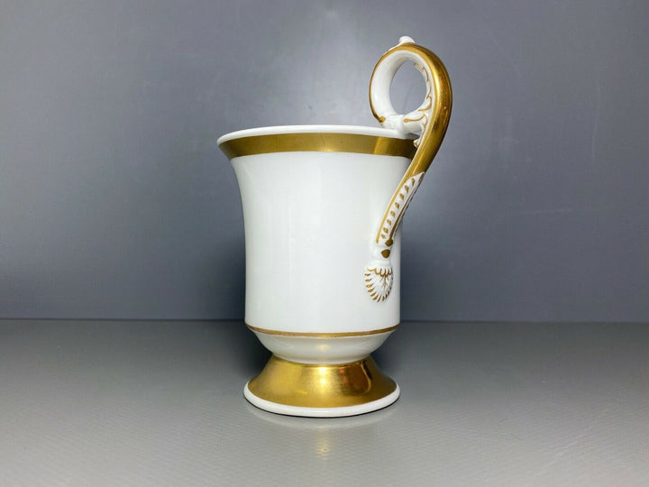 KPM BERLIN GEDECK TASSE UT GLOCKENFORM DAS MUSEUM IN BERLIN GOLD 1.WAHL UM 1837