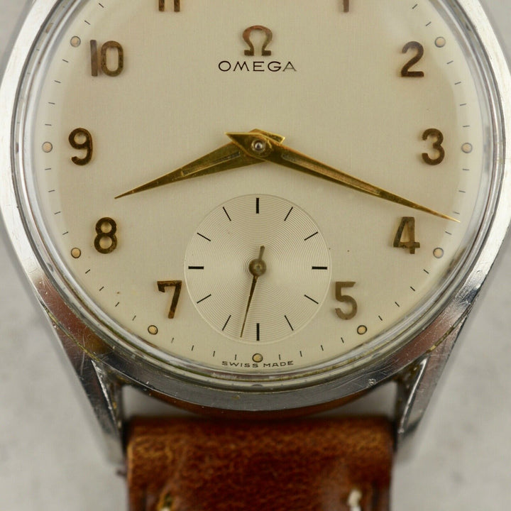C.1954　ヴィンテージオメガ　機械式(手巻き）ジャンボカラトラバ　腕時計　CAL.Ω266　型番CK2791-1　スチール製