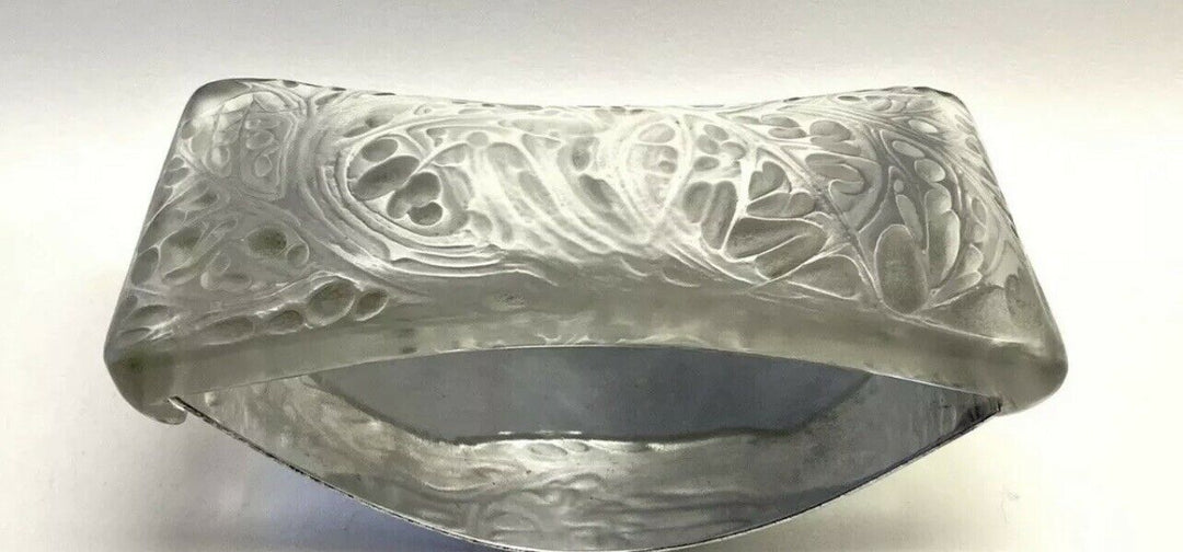 Buvard Feuilles Artichaut Rene Lalique R.Lalique Artichoke Leaves Glass Blotter