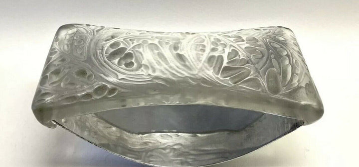 Buvard Feuilles Artichaut Rene Lalique R.Lalique Artichoke Leaves Glass Blotter