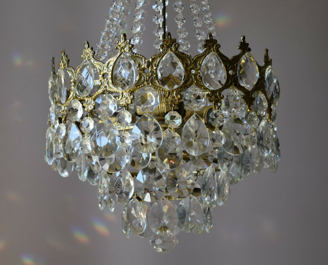 チ*ー様 ビンテージ風クリスタルシャンデリア チ*ー様 ビンテージ風クリスタルシャンデリア チ*ー様 ビンテージ風