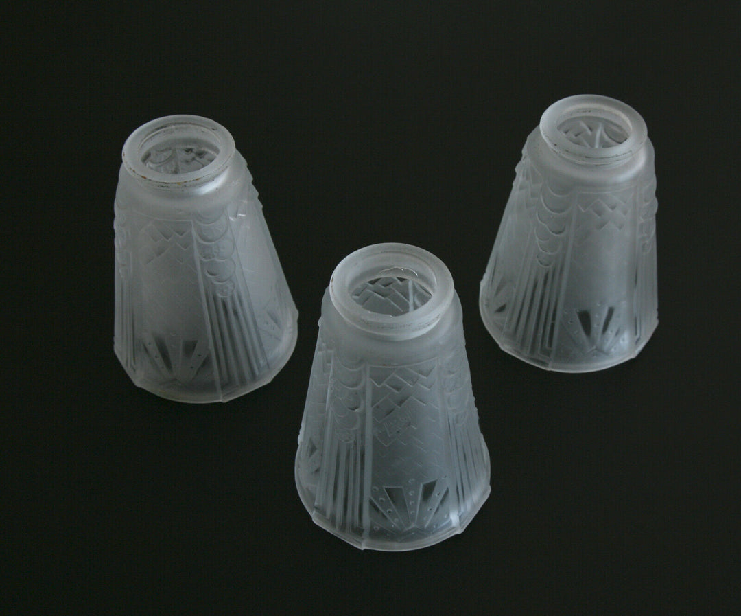 original Muller Freres Art Deco Leuchter in perfektem Zustand, signiert