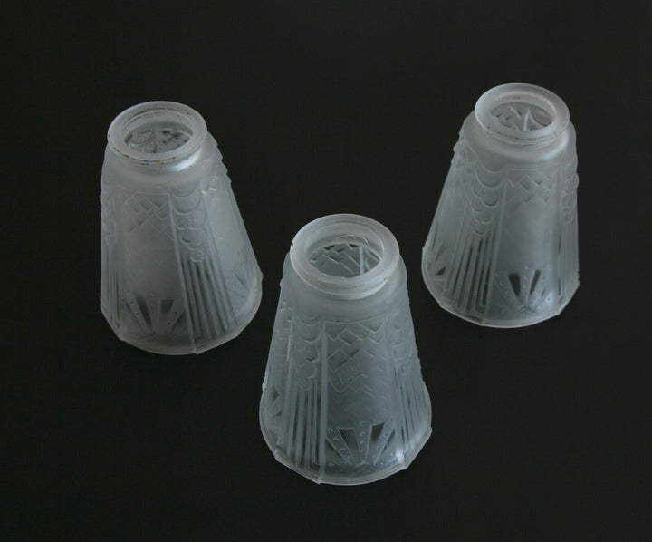 original Muller Freres Art Deco Leuchter in perfektem Zustand, signiert