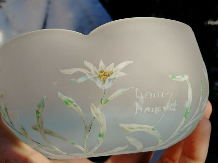 Authentique coupe Daum Nancy Art Nouveau