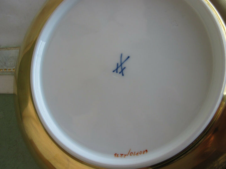 Schöner Meissen Kuchenteller in Dekor 1001 Nacht