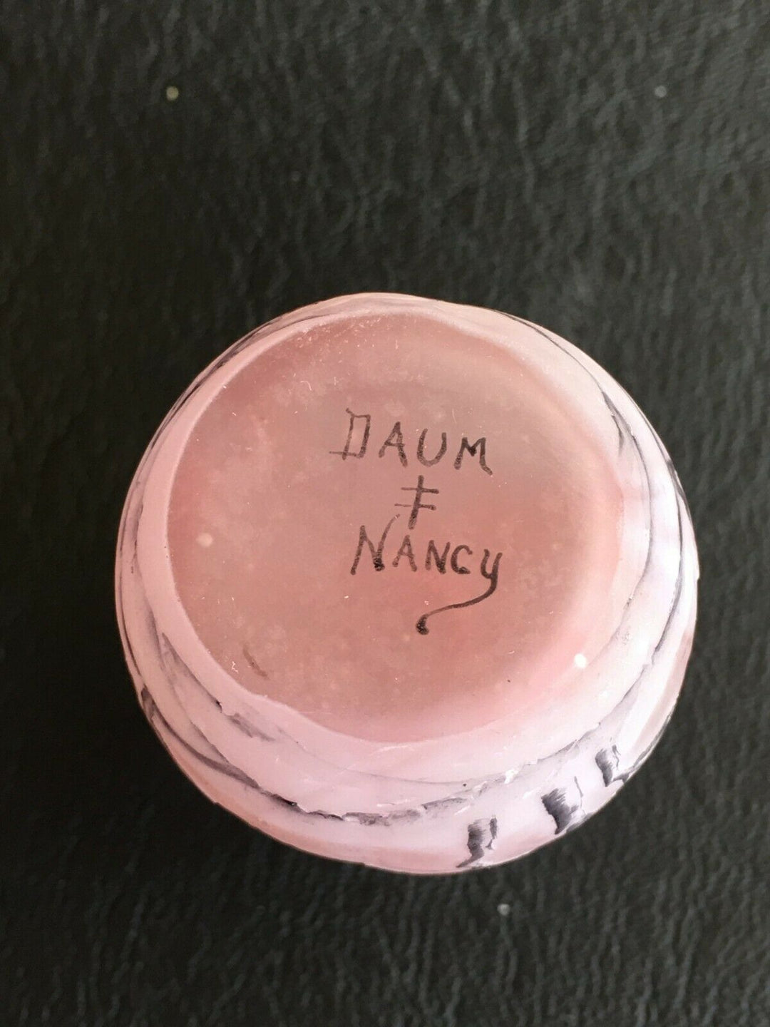 ドーム兄弟(DAUM NANCY)　 カラスのミニチュアールのサイン