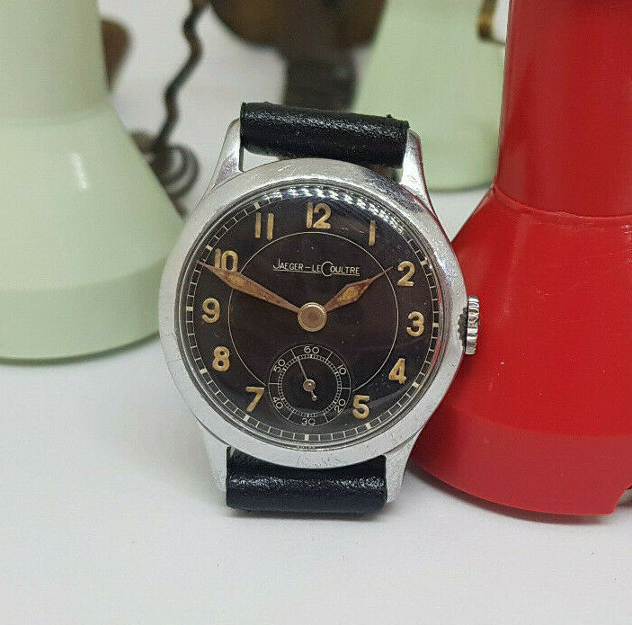 1940年代　WW2 ジャガー・ルクルト　ブラックダイアル　ミリタリー