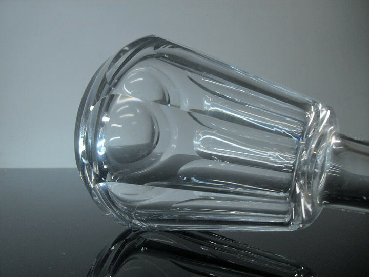 Antique Carafe Whisky Crystal Size Ribs Plates Talleyrand Baccarat Signed