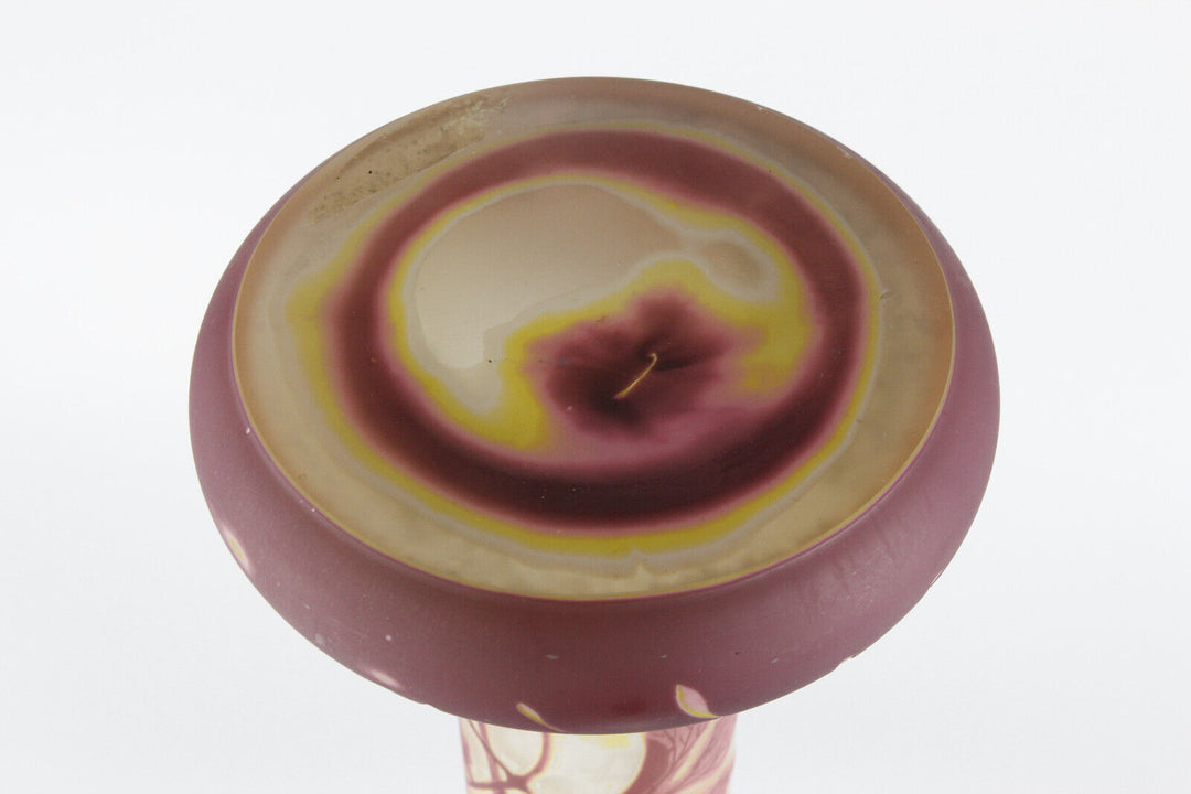 エミールガレ　コロンバインの花の花瓶　アールヌーボー時代の作品