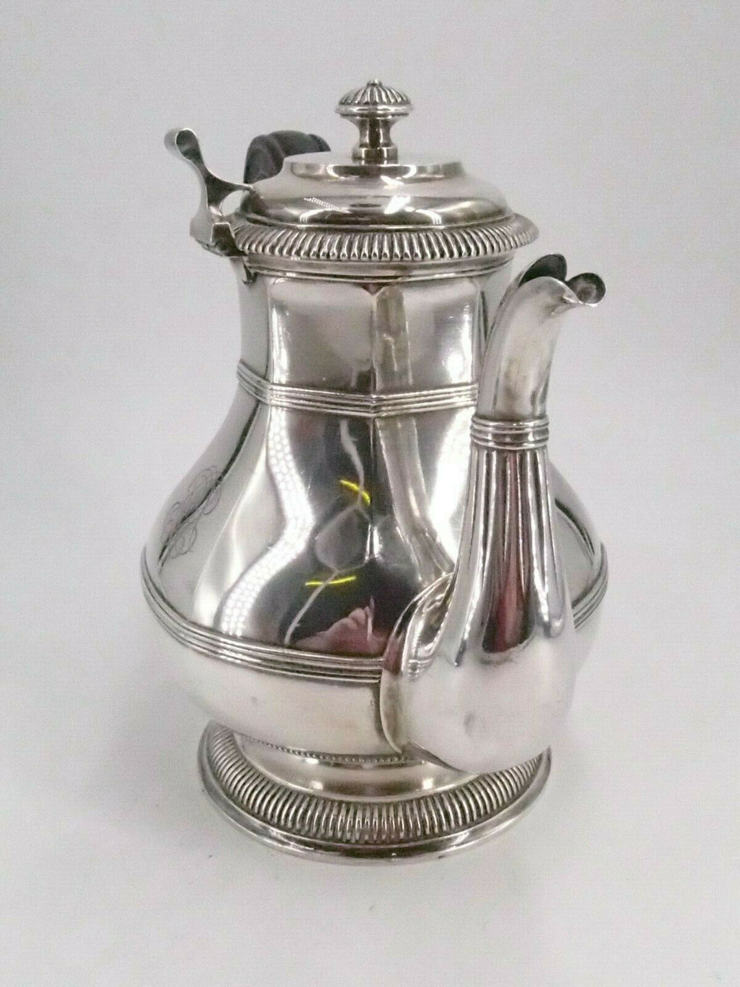 Cardeilhac belle teapot solid silver king post minerve 1 er title