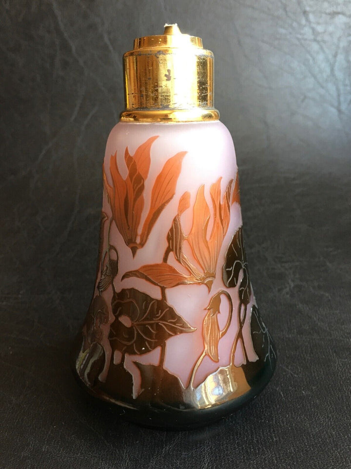 ダルジェンタル（ポール・ニコラ）シクラメンの花の香炉型花瓶　エミールガレ工房で働いていた人物