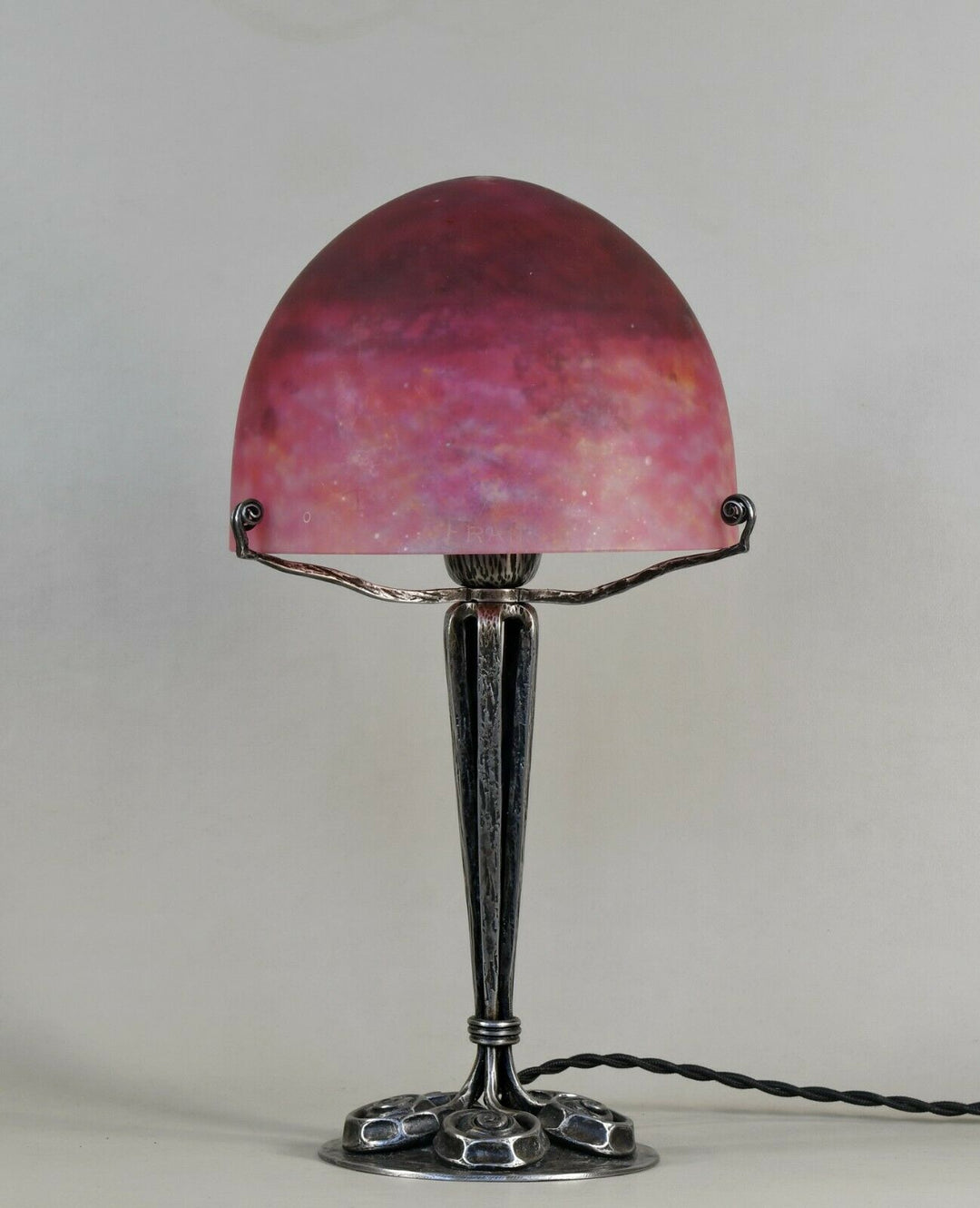 エドガー・ブラント＆ドーム兄弟　1930年　テーブルランプ