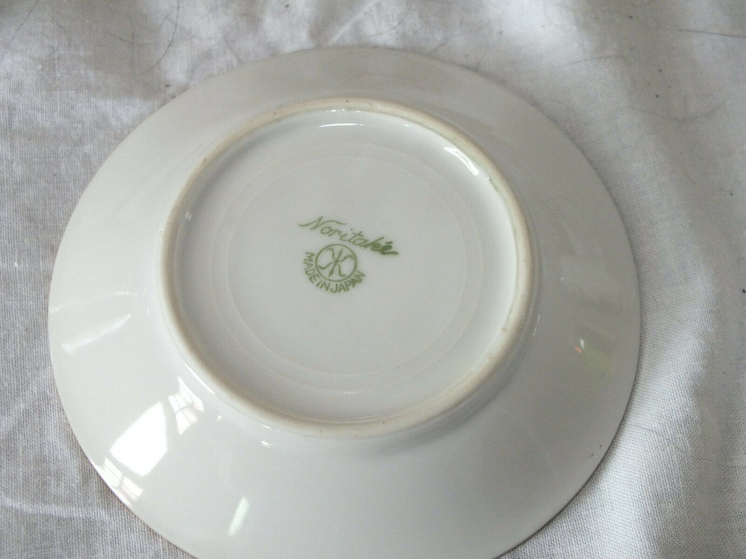 Antique Hand Painted Noritake Demitasse Coffee Cup/ Can and Saucer C1908